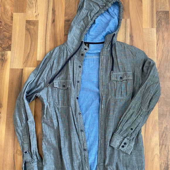 X by Kixs Button Up Hoodie - Picture 6 of 6